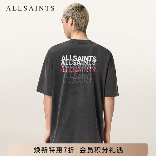 ALLSAINTS男士短袖T恤