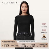 2025冬新款 ALLSAINTS女士修身 套头百搭舒适针织衫 W045KA