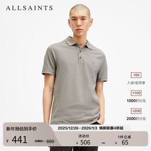 T恤修身 羊头短袖 款 上衣秋季 M075PB ALLSAINTS男士 男装 Polo衫