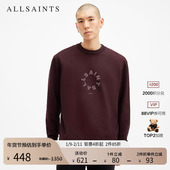 Logo卫衣舒适圆领运动衫 官方秋季 款 ALLSAINTS男士 男装 M035NB