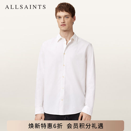 ALLSAINTS男士长袖衬衫
