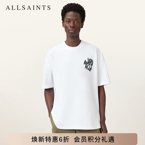 ALLSAINTS男士圆领T恤