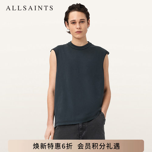 ALLSAINTS男士宽松背心