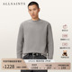 纯色套头针织毛衣2025冬新款 ALLSAINTS男士 圆领羊毛衫 M018KD