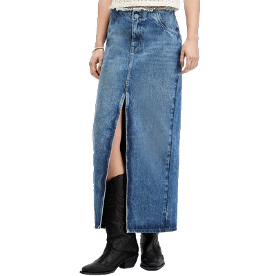 allsaints女士牛仔半身裙
