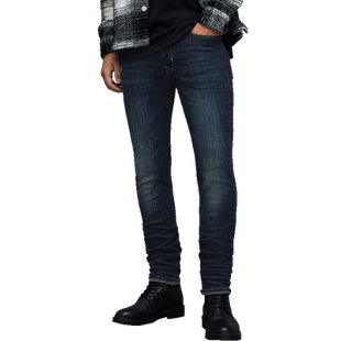 ALLSAINTS男士牛仔裤Rex弹力修身小脚裤子秋季男装ME069W