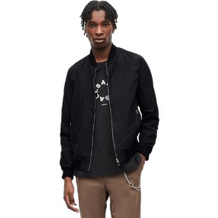ALLSAINTS男士飞行员夹克外套2026春秋羊头刺绣上衣MJ006R
