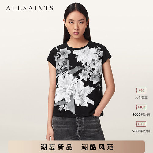 ALLSAINTS女士时尚T恤