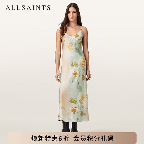 ALLSAINTS女士吊带连衣裙