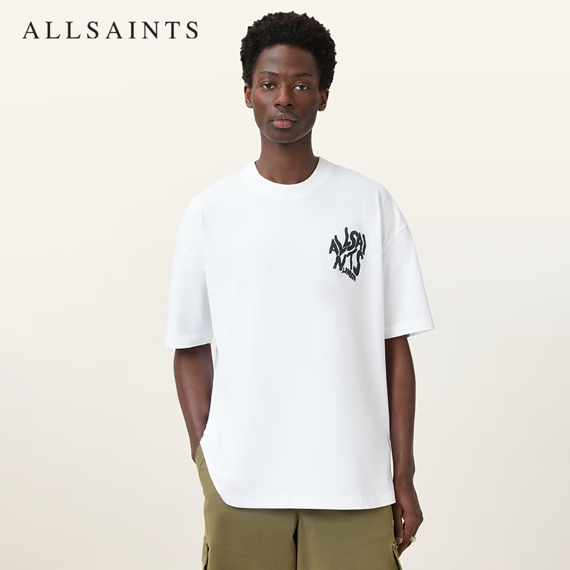 ALLSAINTS男士圆领T恤