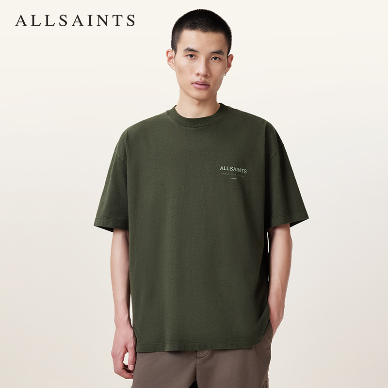 ALLSAINTS男士印花T恤