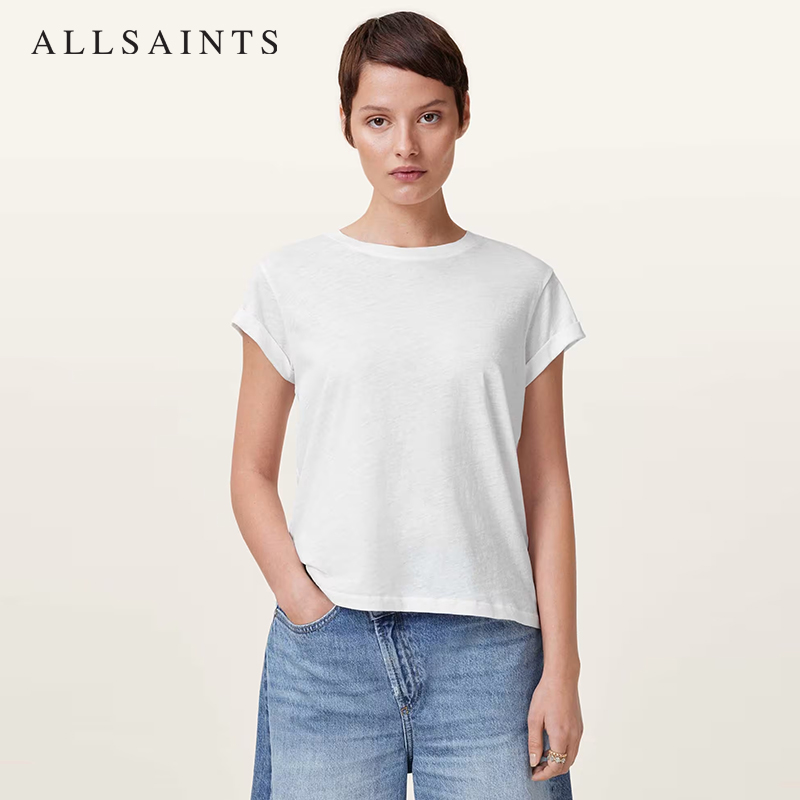 ALLSAINTS女士圆领T恤