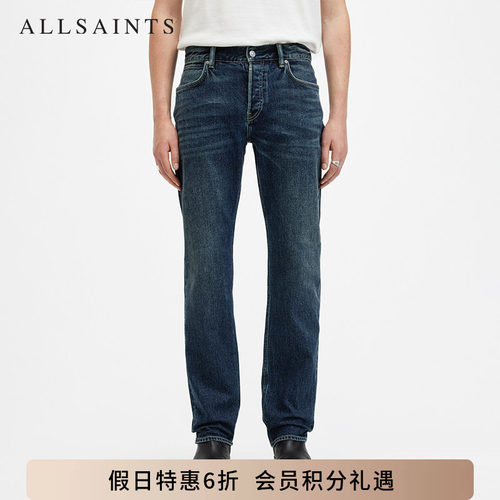 ALLSAINTS男士牛仔裤长裤