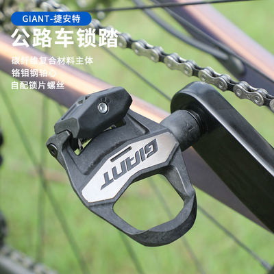 捷安特公路锁踏自行车配件