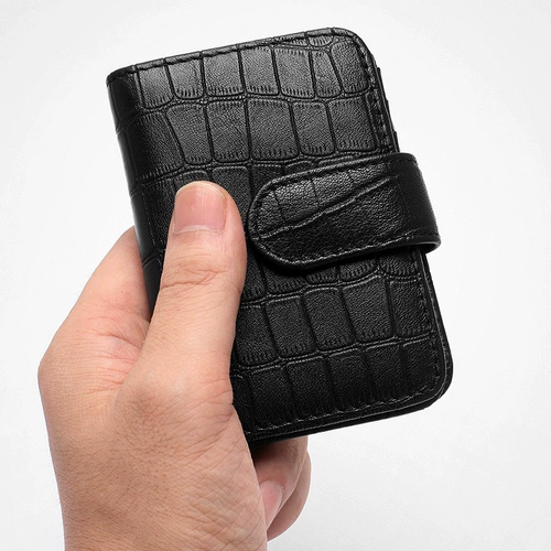 Мужской маленький вместительный и большой универсальный картхолдер для водительских прав для визитных карточек, из натуральной кожи