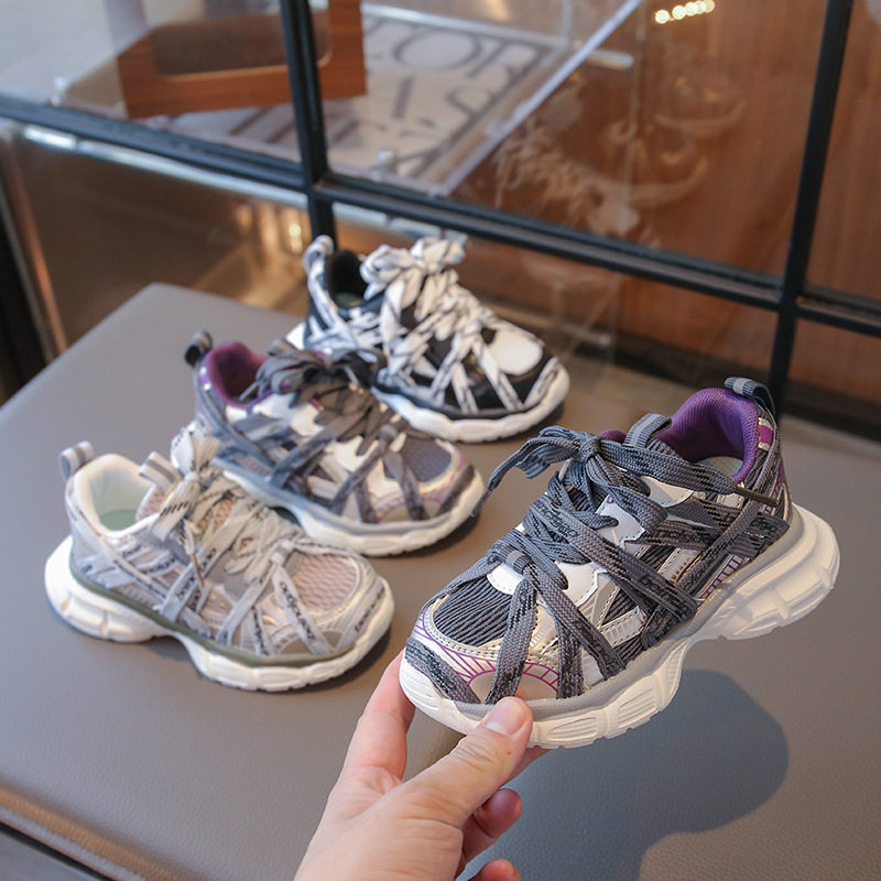 时尚童鞋2026新款春秋季儿童老爹鞋男童鞋子女童运动鞋潮儿童鞋,运动鞋new,老爹鞋,淘宝优惠券,粉丝福利购,淘宝优惠卷