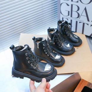 儿童雪地靴冬季女童棉靴2026年新款加绒加厚男童保暖鞋防滑大棉鞋