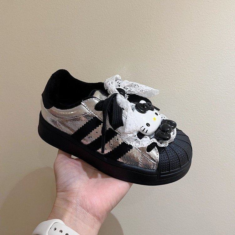 女童2026秋冬新款加绒面包休闲板鞋百搭爆款中大童二棉运动鞋子潮,童鞋/婴儿鞋/亲子鞋,板鞋,淘宝优惠券,粉丝福利购,淘宝优惠卷