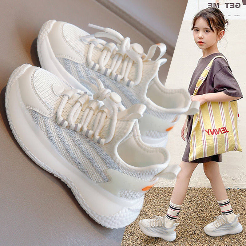 2026春夏季女童鞋子软底网鞋