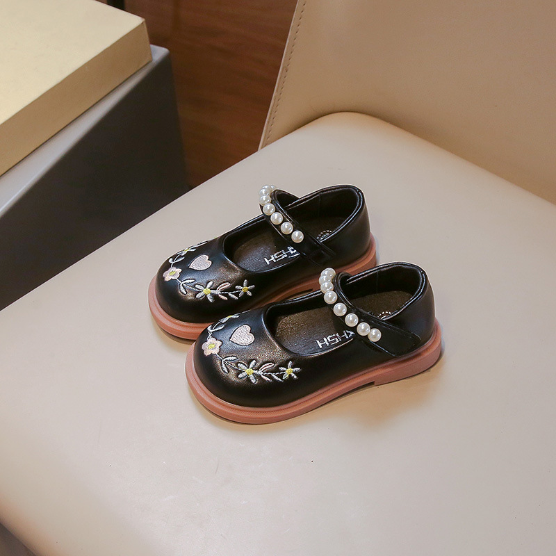 女童皮鞋2025春秋新款韓版女寶寶