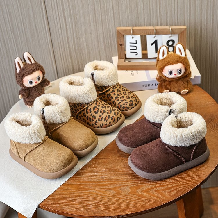磨砂冬季童鞋小童儿童雪地靴加绒女童毛毛靴男童棉鞋短靴保暖,童鞋/婴儿鞋/亲子鞋,雪地靴,淘宝优惠券,粉丝福利购,淘宝优惠卷