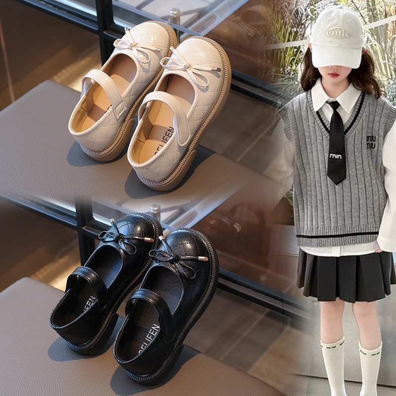 女童鞋皮鞋2026新款春秋小童儿童鞋子婴儿宝宝公主软底单鞋