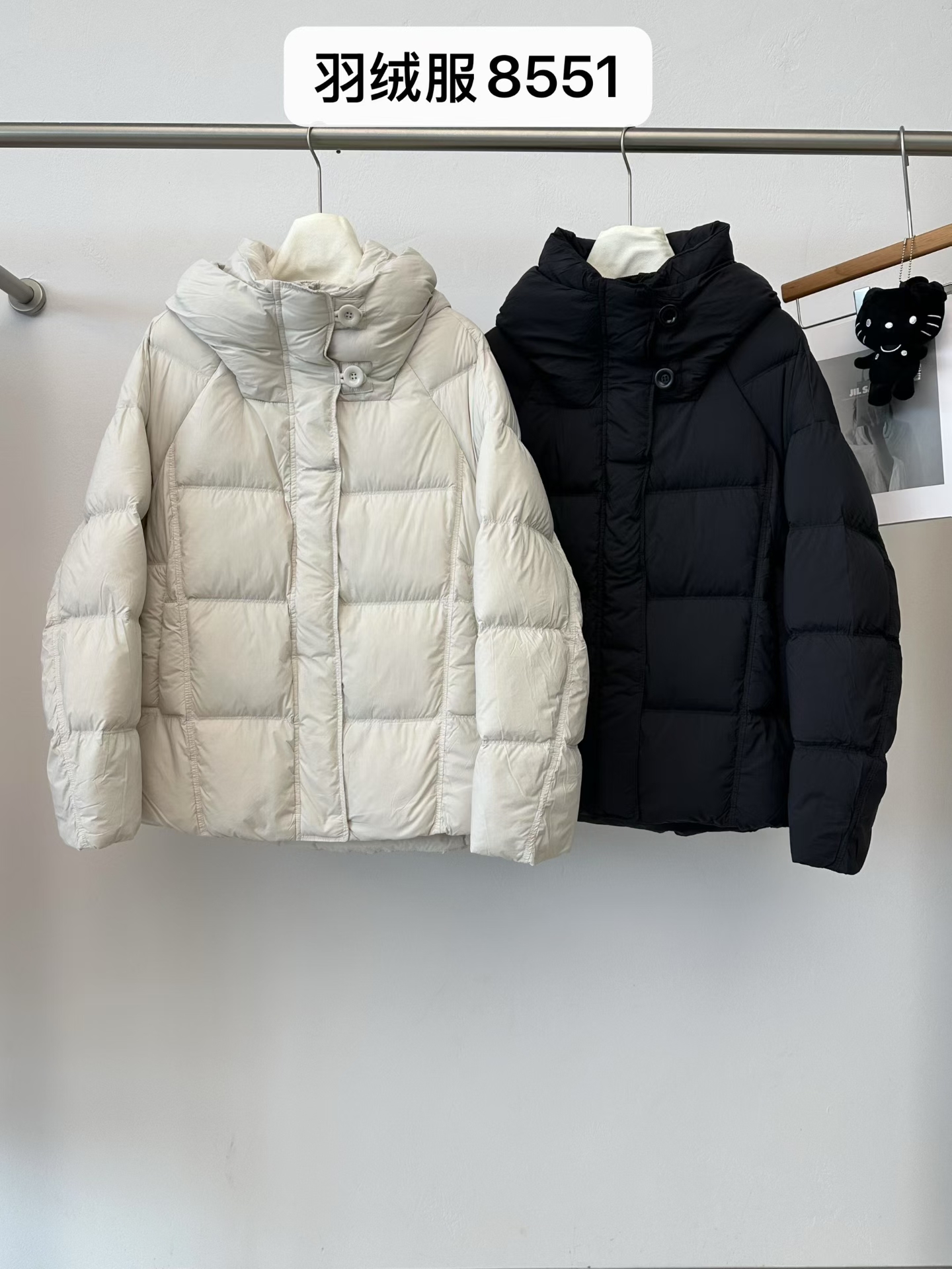 欧货爆款2025秋冬新款时尚百搭显瘦韩版短款连帽羽绒服保暖外套女