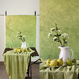 ins油画风拍照背景布摄影道具静物花艺产品拍摄布景装饰复古渐变