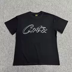 Alcatraz Series T-Shirt Short-Sleeved Letter Logo Printed Round Neck Short-Sleeved T-Shirt 1-5Ri