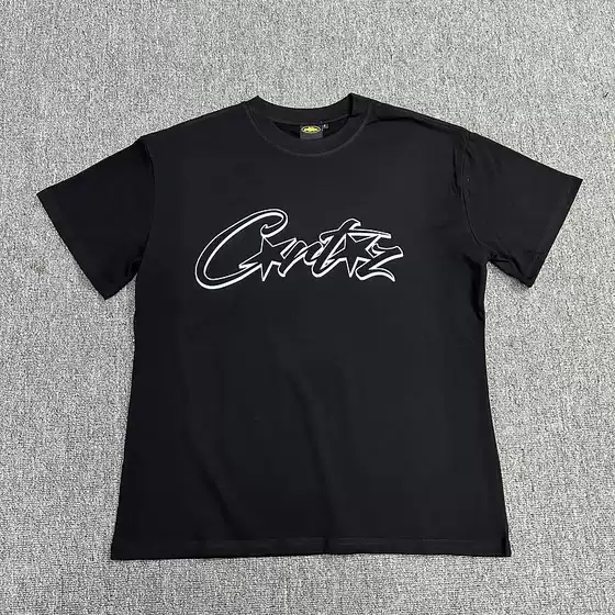 Alcatraz Series T-Shirt Short-Sleeved Letter Logo Printed Round Neck Short-Sleeved T-Shirt 1-5Ri
