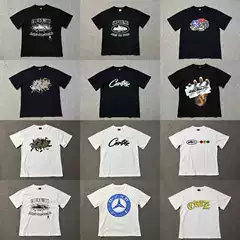 Fashionable Brand One Island Classic Short-Sleeved T-Shirt New Loose Casual Round Neck Bottoming Shirt for Men and Women Couples Dk