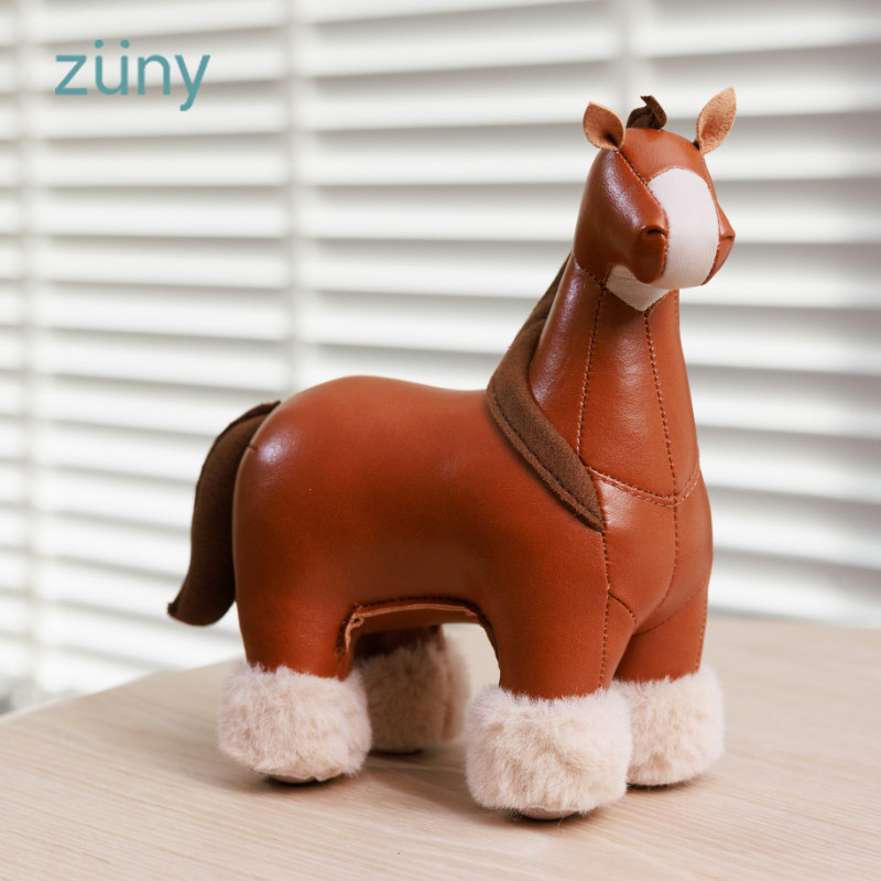 正品台湾Zuny书档2026年新品马年书档纸镇桌面动物摆件礼物客厅