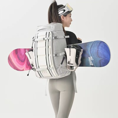 单板双肩滑雪背包可背单板双板野雪包可登机滑雪包30L