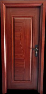 锌合金门加厚料烤漆钢套房间门卧室门租房工程门电解板门时尚新款