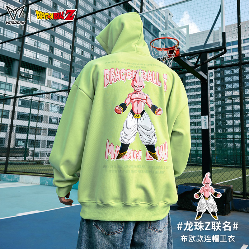 维动龙珠联名布欧款长袖卫衣男秋