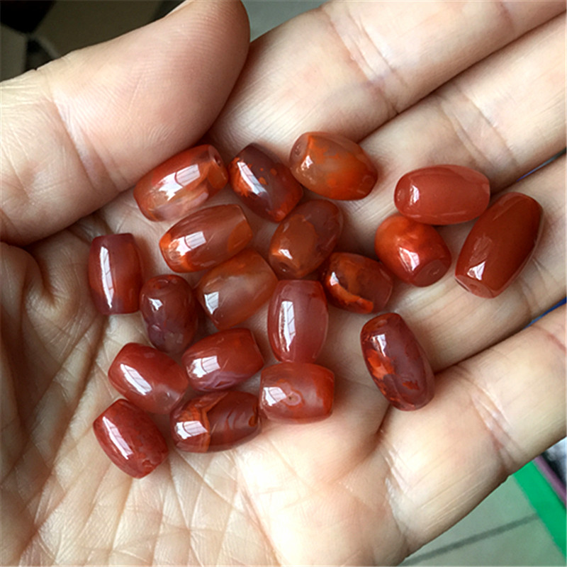 南红玉冰飘勒子玛瑙路路通桶珠