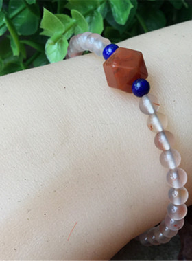 川料手串小圆珠子配南瓜珠