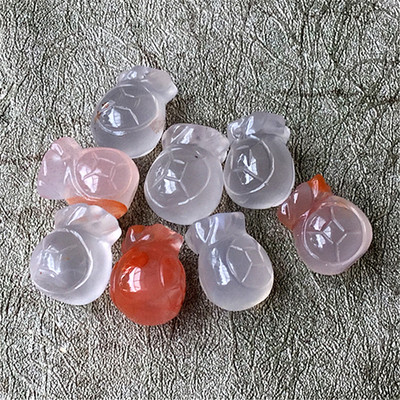 天然川料荔枝冻钱袋南红玛瑙