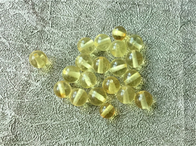 天然无优化金珀散珠圆珠琥珀蜜蜡手链DIY配件手串配珠