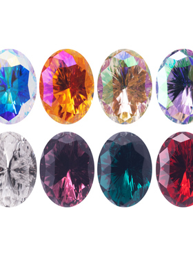 施钻奥地利水晶4160马眼椭圆尖底异形贴钻14x10mm美甲饰品diy贴钻