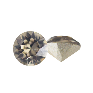 奥地利施家水晶1088立体尖底圆钻diy美甲华子钻饰品堆钻284灰褐色