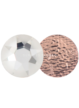 施家奥地利奥钻2078/G美甲烫钻透明圆形钻DIY水晶贴钻堆钻001白色