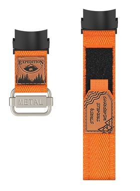 代用颂拓SUUNTO元素Elementum山雄Terra魔术贴回环尼龙编织表带