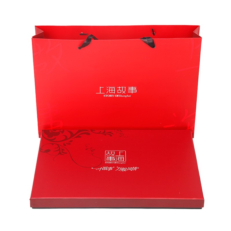 上海故事专柜礼盒包装盒2025新款手提袋礼品盒时尚精致空盒送礼品