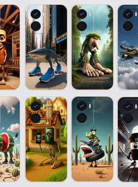 iqooZ6手机壳V2220A国外山海经木棍人通通哥直边软壳voz6软胶v222oa防摔全包边保护套新款磨砂卡通潮流潮时尚