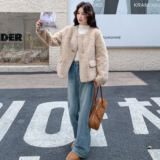 25冬新现货羊羔毛外套170-2585-P205-K298，女装皮草，浙宝170