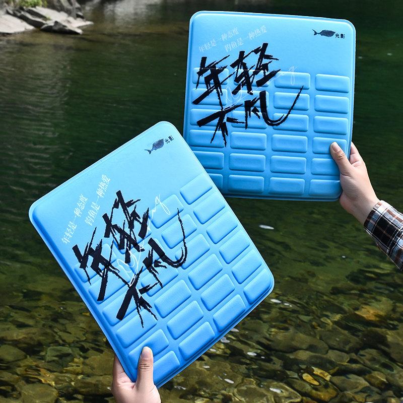 奥奇峰钓箱坐垫防屁股痛夏季透气钓鱼专用高弹防水座垫子钓椅专用