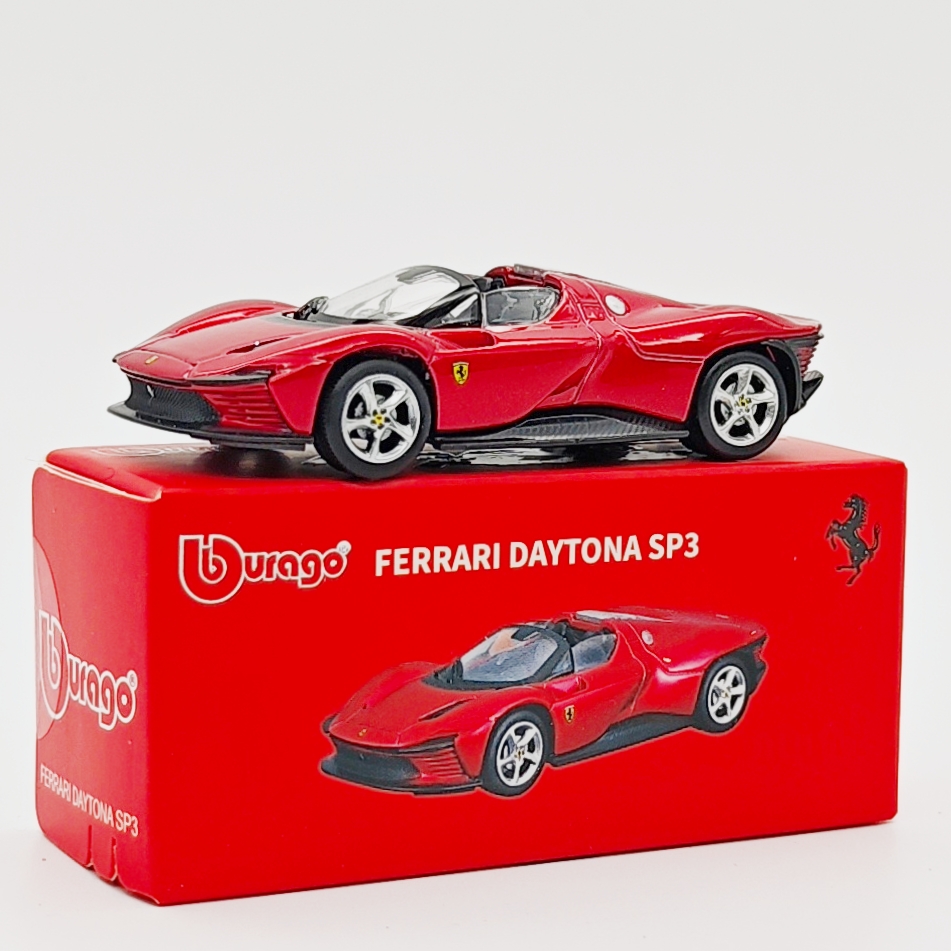 正版授权比美高1:64法拉利代托纳SP3合金车模型收藏小汽车男孩