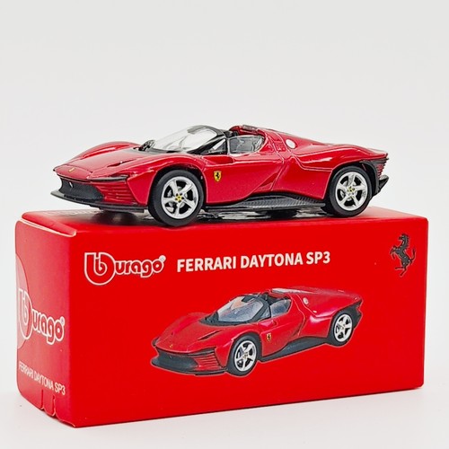 正版授权比美高1:64法拉利代托纳SP3合金车模型收藏小汽车男孩