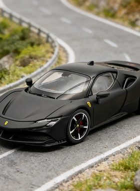 Burago/比美高 仿真1:24法拉利SF90 Stradale 合金车模型收藏摆件